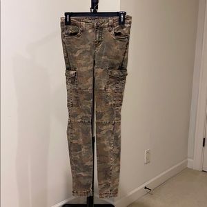 Camo cargo jean